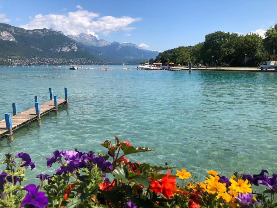 Appartement Proche Centre Ville Avec Parking Gratuit Annecy Exterior foto